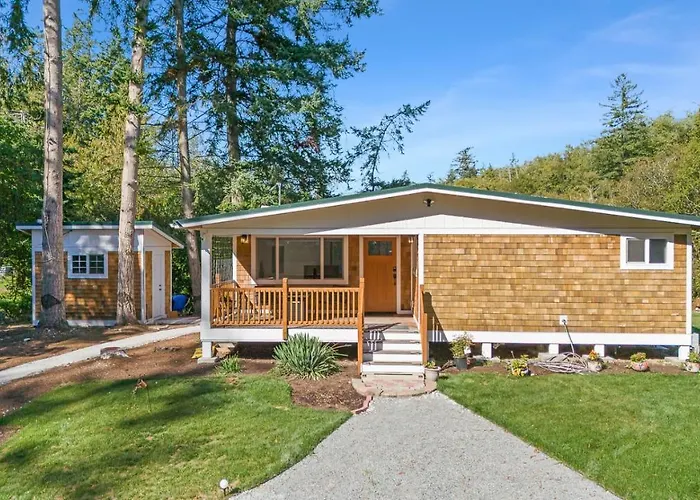 Relajate Y Recargate De Buena Vibra En Nuestras Cabanas De Camano Island